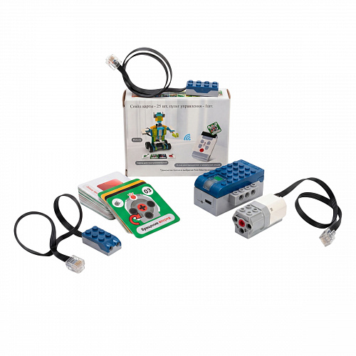 Комплект электроники для WeDo 2.0 + Карты для безэкранного программирования ДС